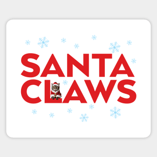 Santa Claws - Christmas Cat Sticker